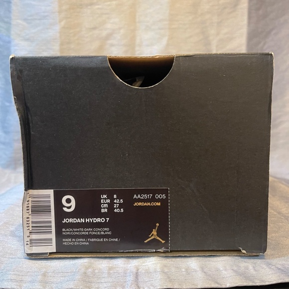 NEW Jordan Hydro 7 Slide Dark Concord Men\'s Size 9 AA2517-005 main image 4